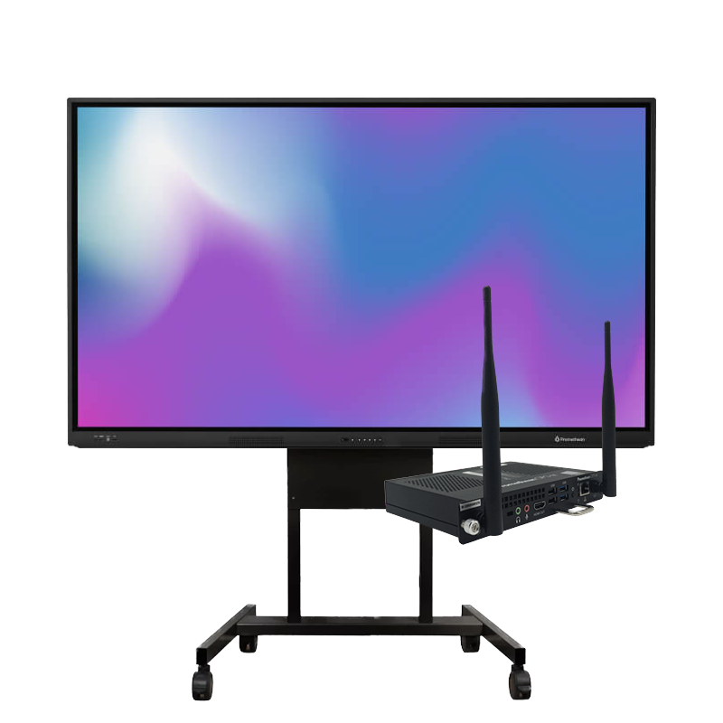 Інтерактивна панель Promethean ActivPanel LX 65" (APLX-65-EU), комп. модуль OPS-M (i5 12 Gen/8/256/Windows 11 Pro)(OPS4-5P8R256S-WIN), мобільний стенд